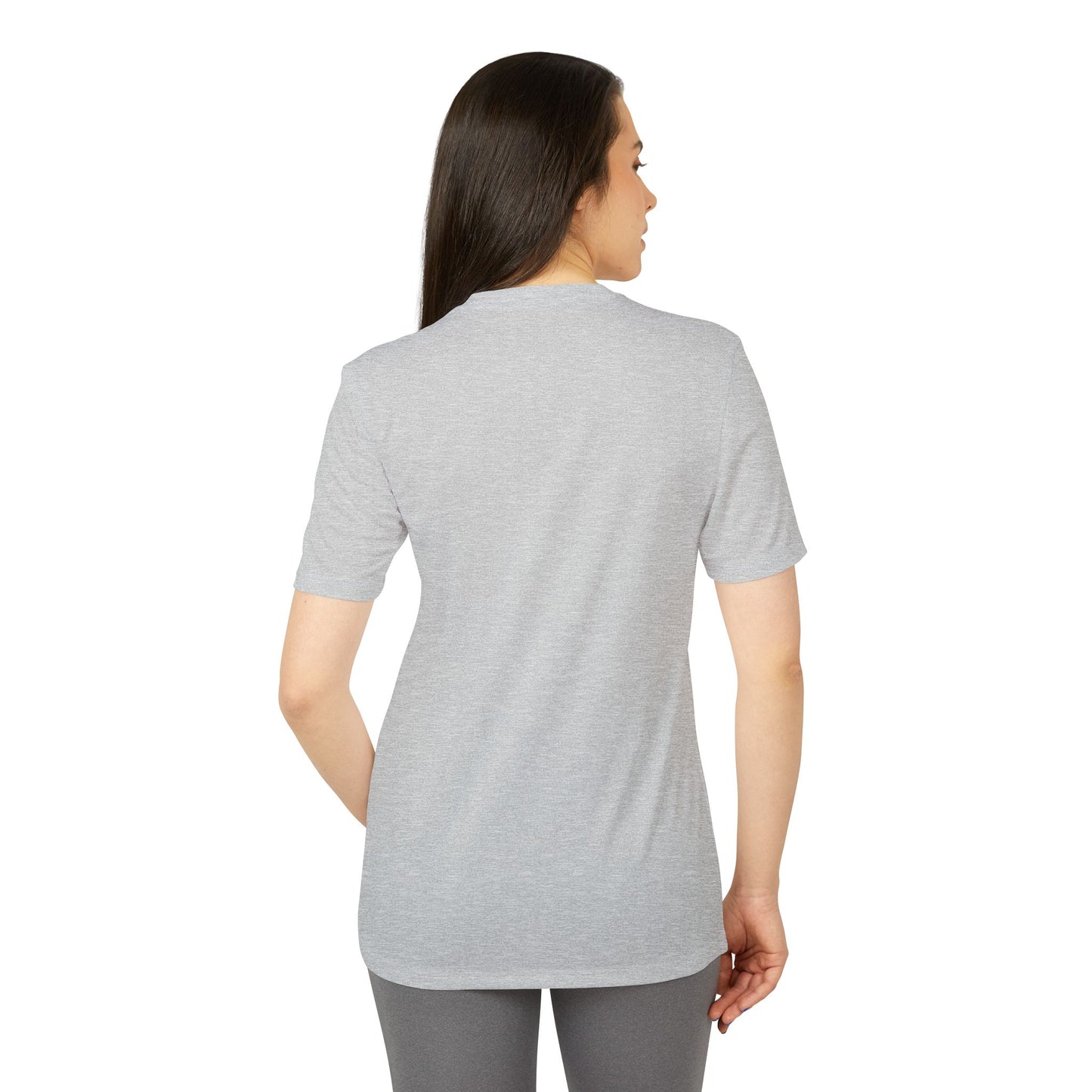 Adidas Sport T-shirt - “I'm Extremely Unstable! Run!”