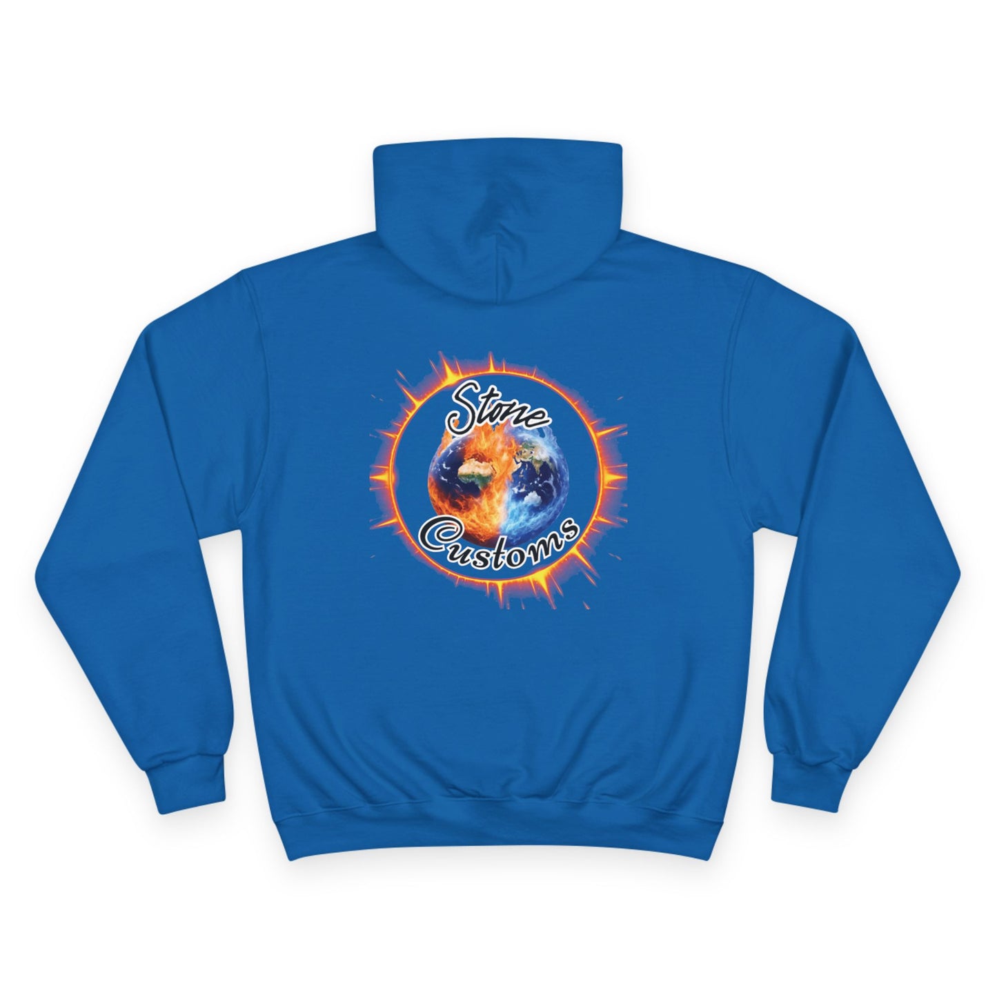 Fun & Unique Champion Hoodie - "I'm Extremely Unstable! Run!!" with “Stone Customs” Logo on back