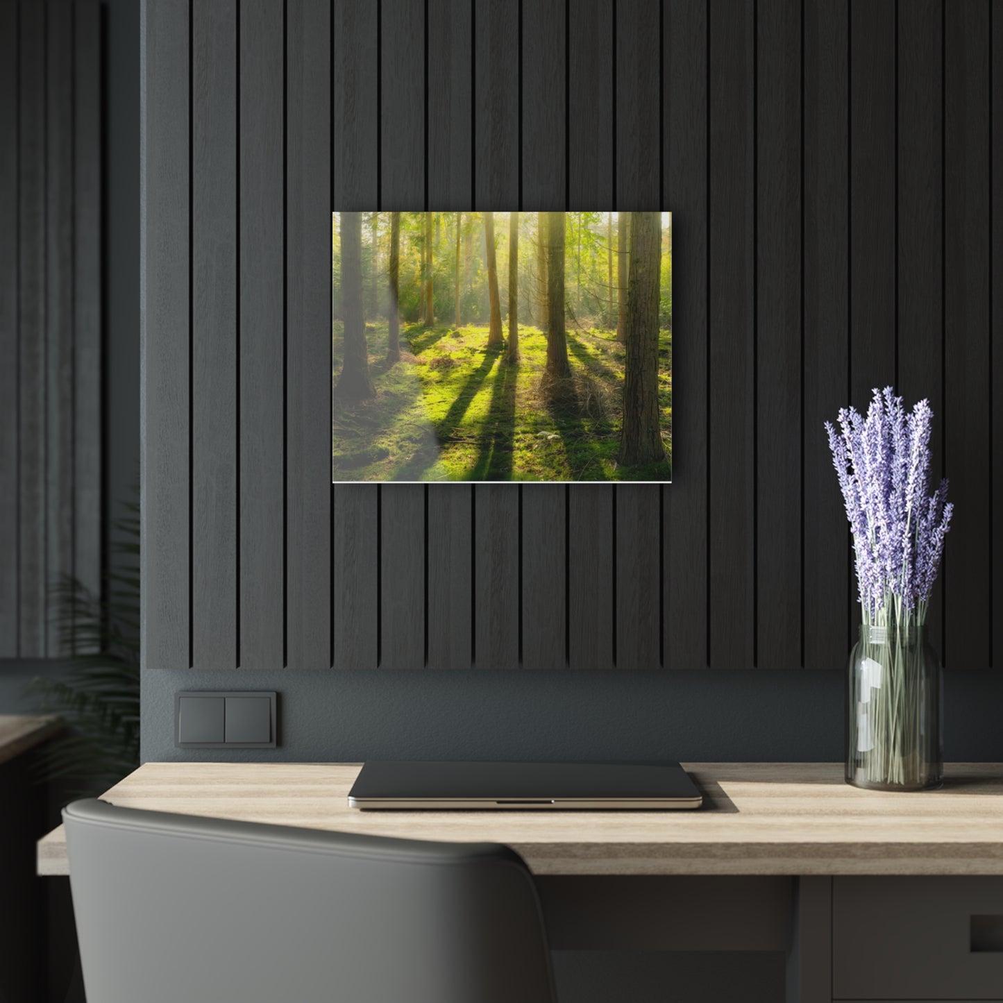 “Mossy Woodland” Acrylic Prints (French Cleat Hanging)