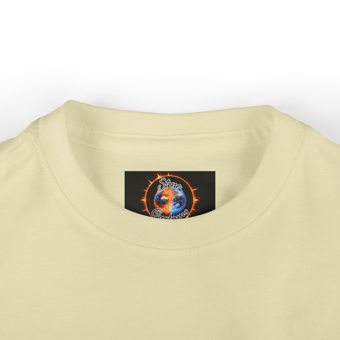 "Relax, The Boss Is Here" Infant Fine Jersey Tee w/Logo on Back