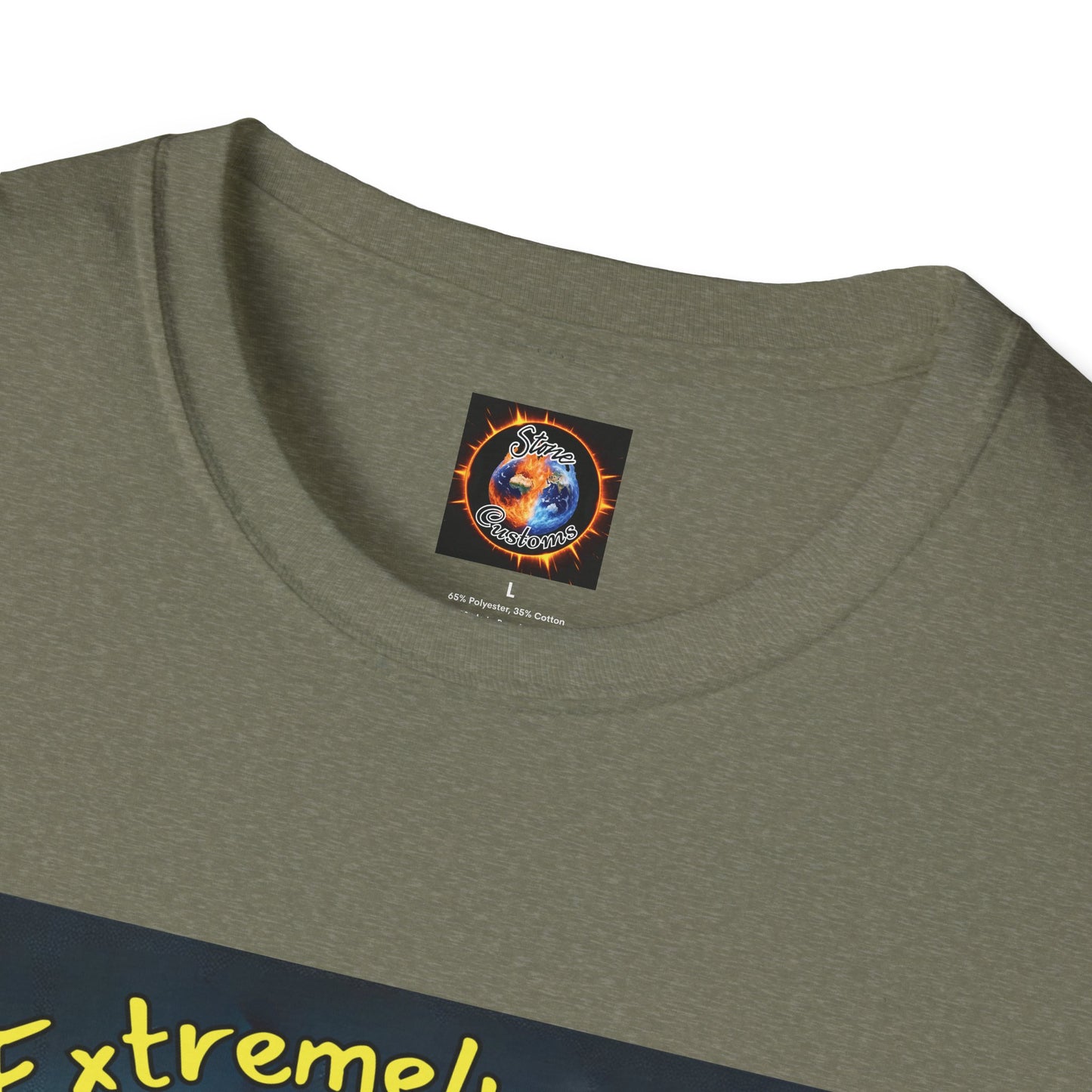 Unisex Softstyle T-Shirt - "I'm Extremely Unstable! Run!!"