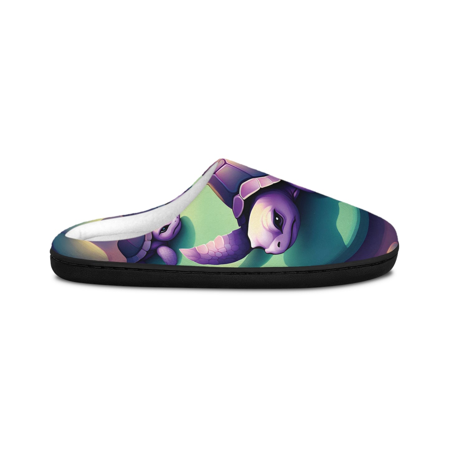 "Purple Turtle" Women's Indoor Slippers