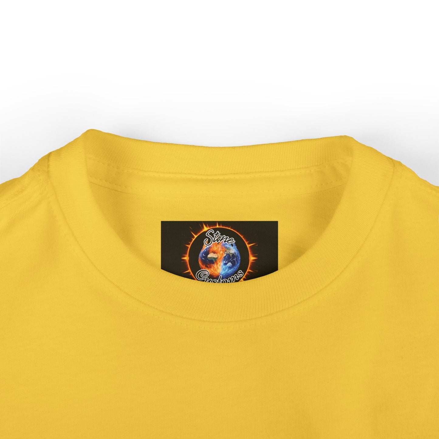 "Relax, The Boss Is Here" Infant Fine Jersey Tee w/Logo on Back