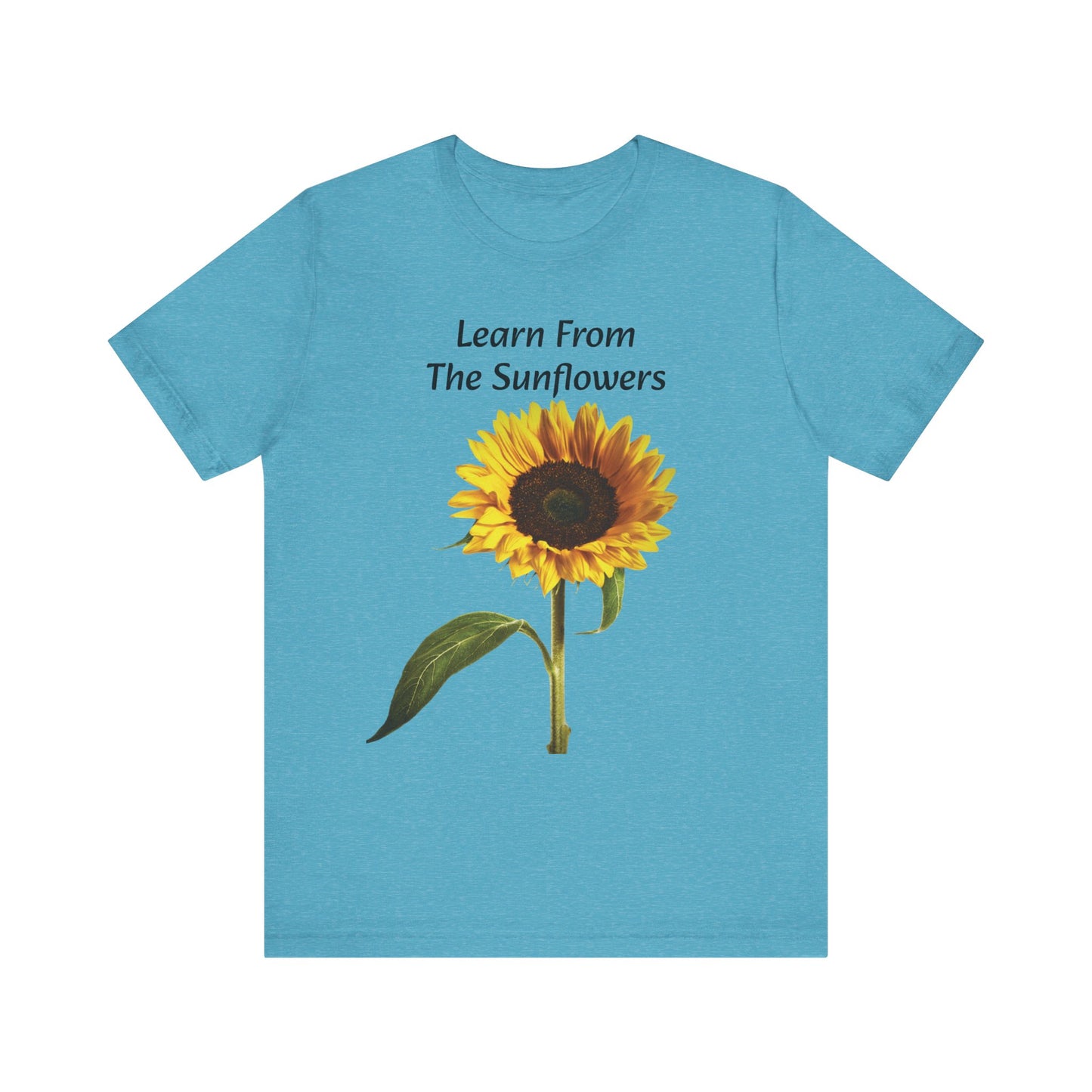 "Sunflower - Rise" Unisex Jersey Short Sleeve Tee 2