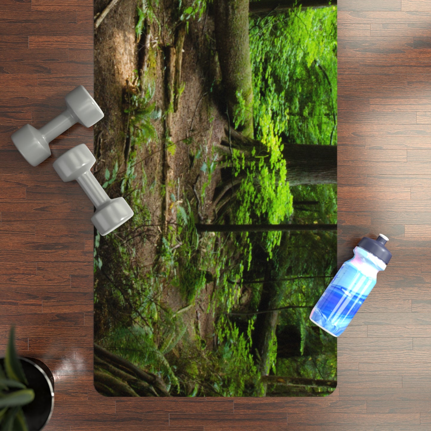 "Fallen Tree" Rubber Yoga Mat