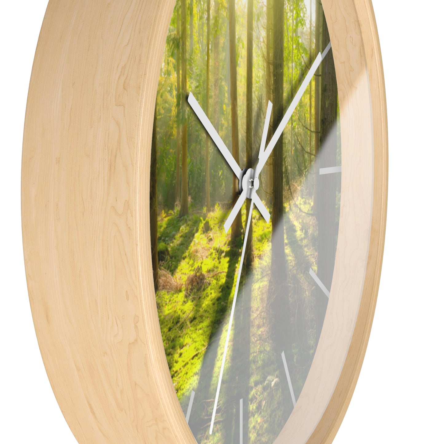 "Mossy Woodland" Wall Clock