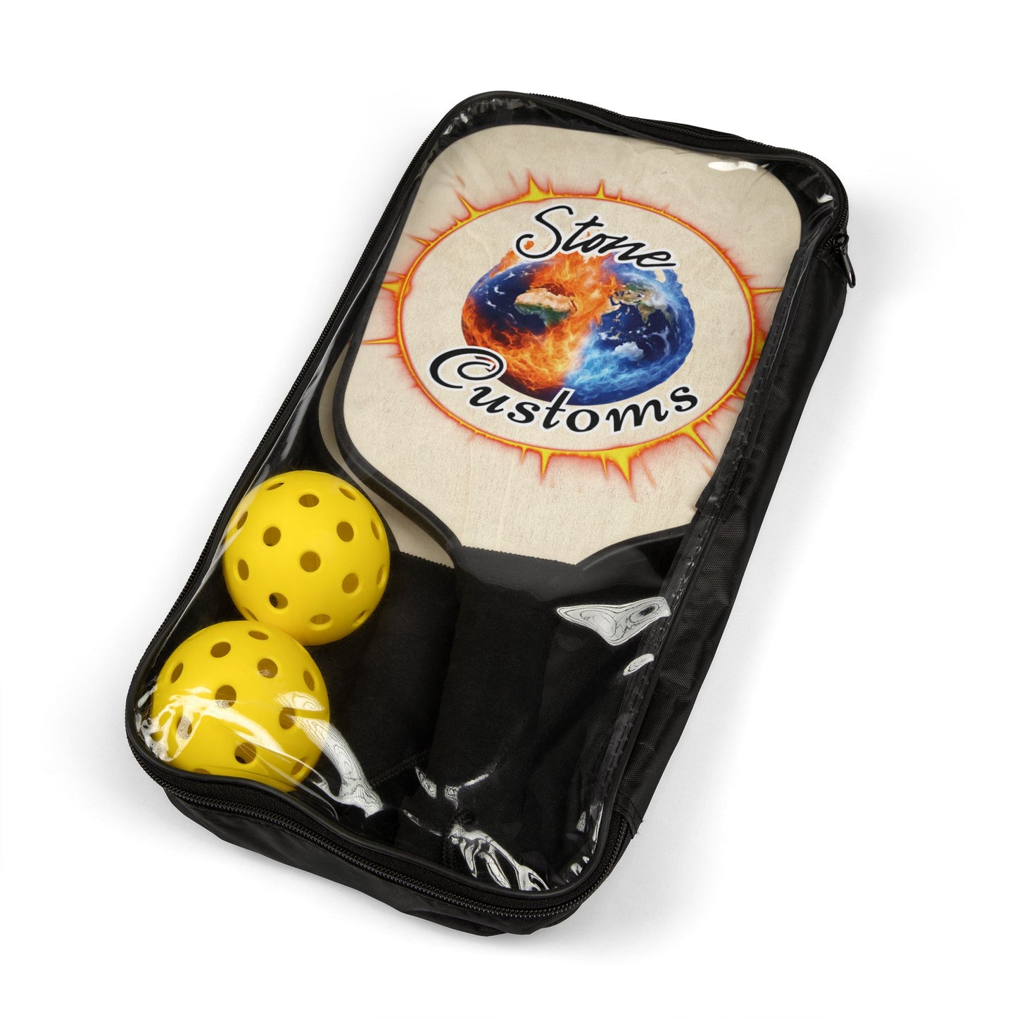 "Stone Customs" Pickleball Kit