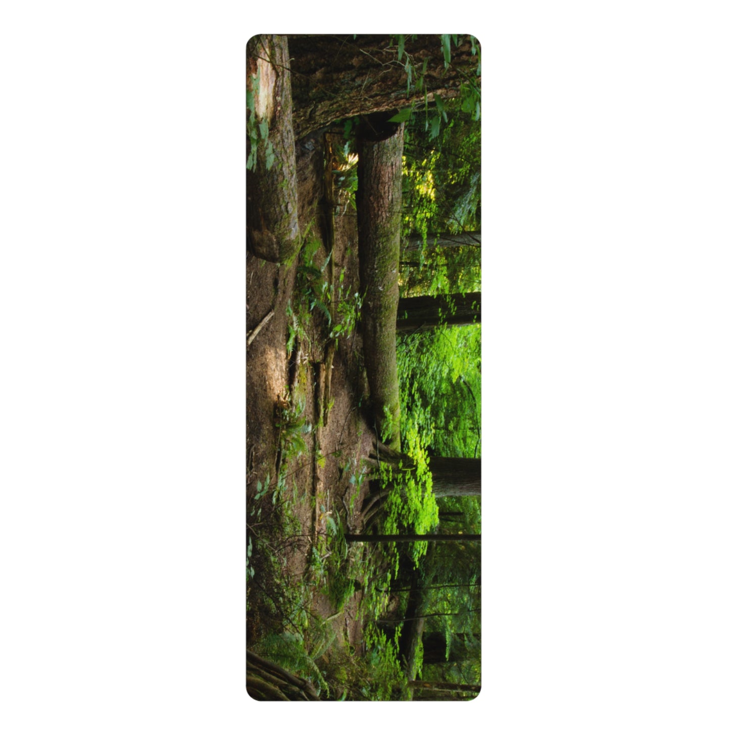 "Fallen Tree" Rubber Yoga Mat