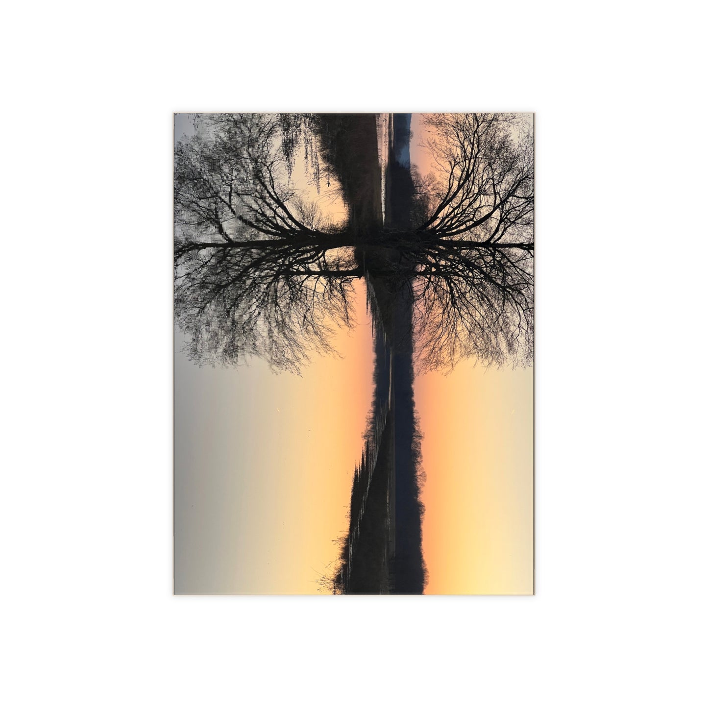“Reflection At Sunset” Ceramic Photo Tile