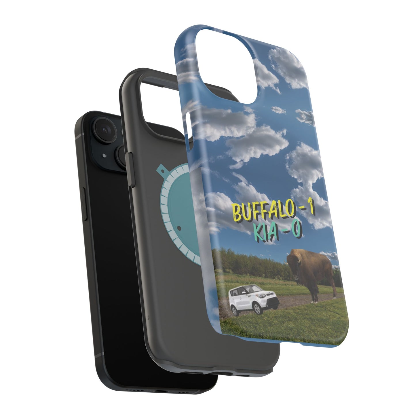 "Buffalo vs Kia" Magnetic Tough Cases