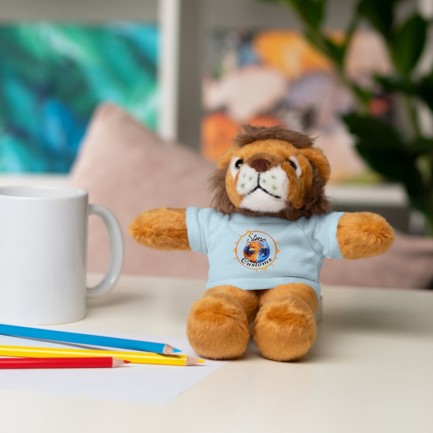 "Stone Customs" Stuffed Animals with Tee
