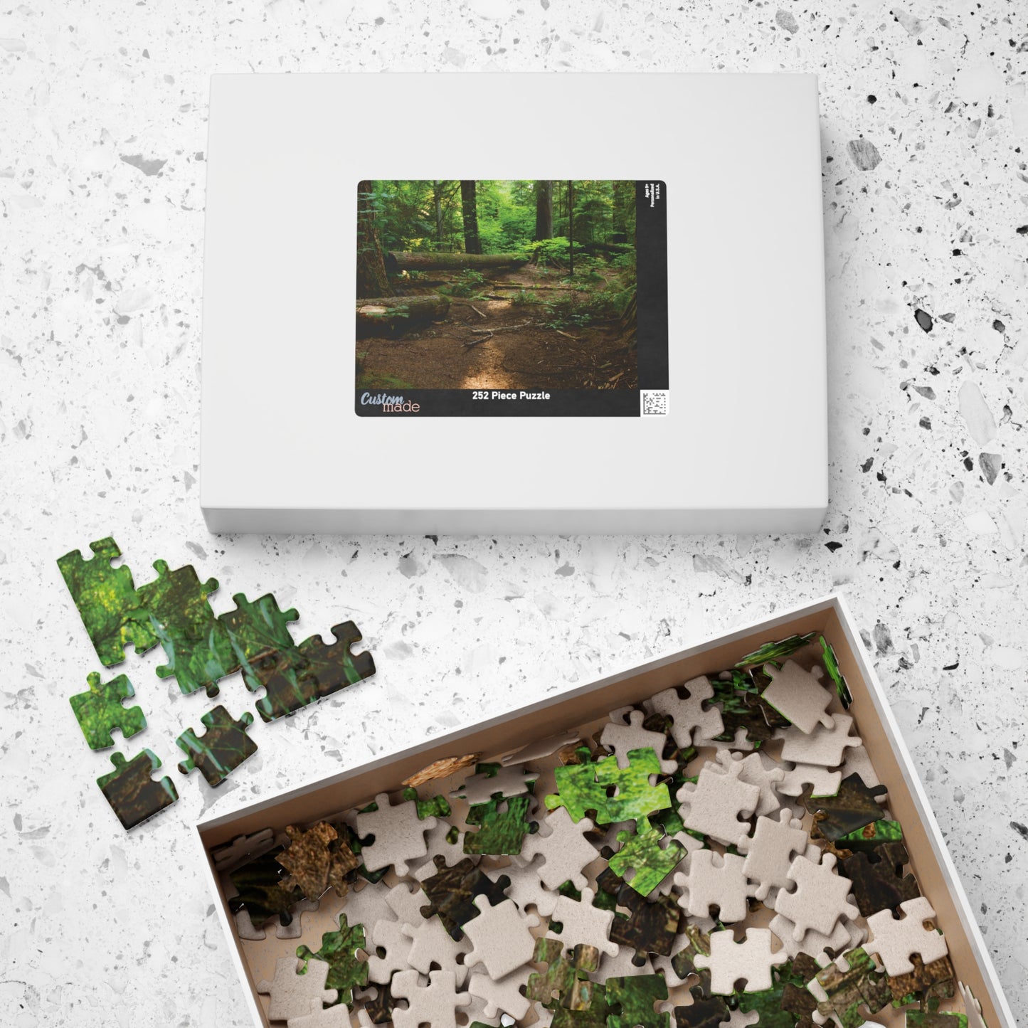 Horizontal "Fallen Tree" Puzzle (110, 252, 520, 1014-piece)