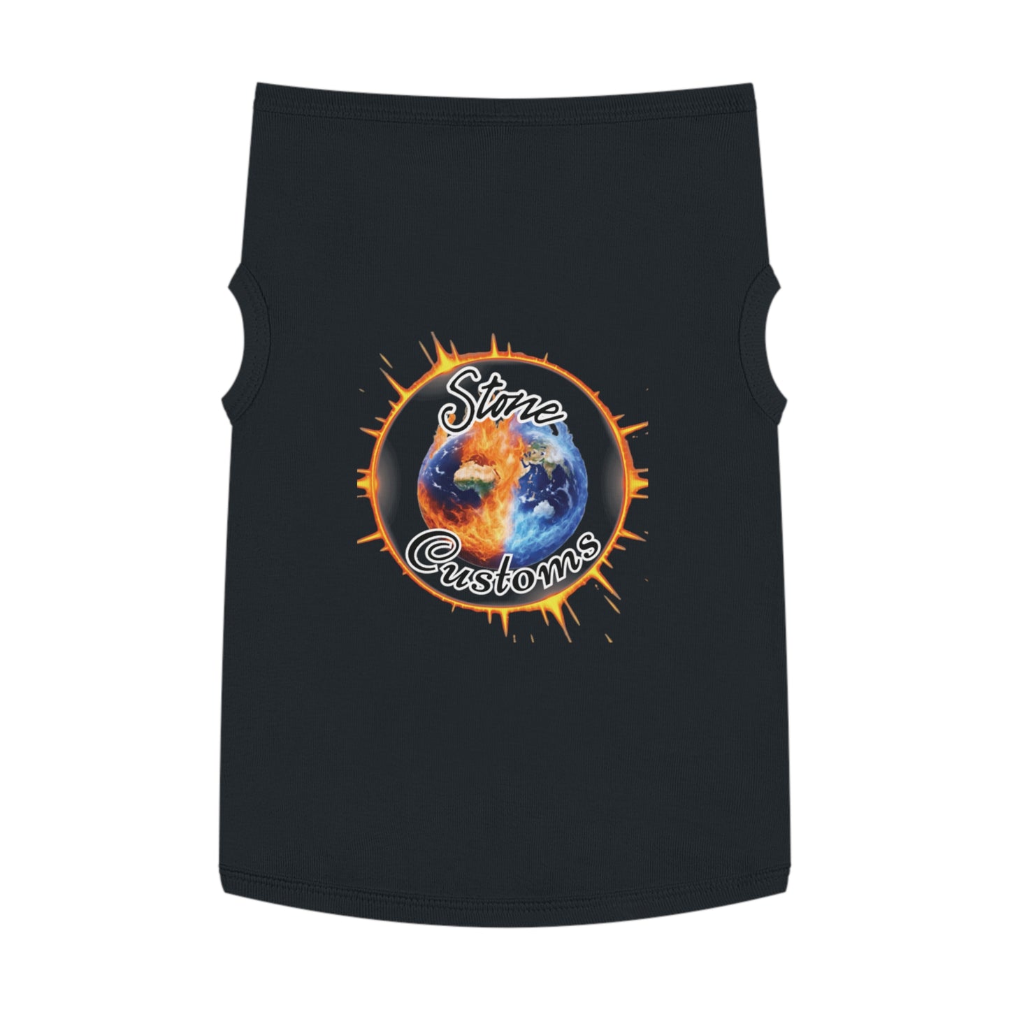 "Stone Customs" Logo Pet Tank Top