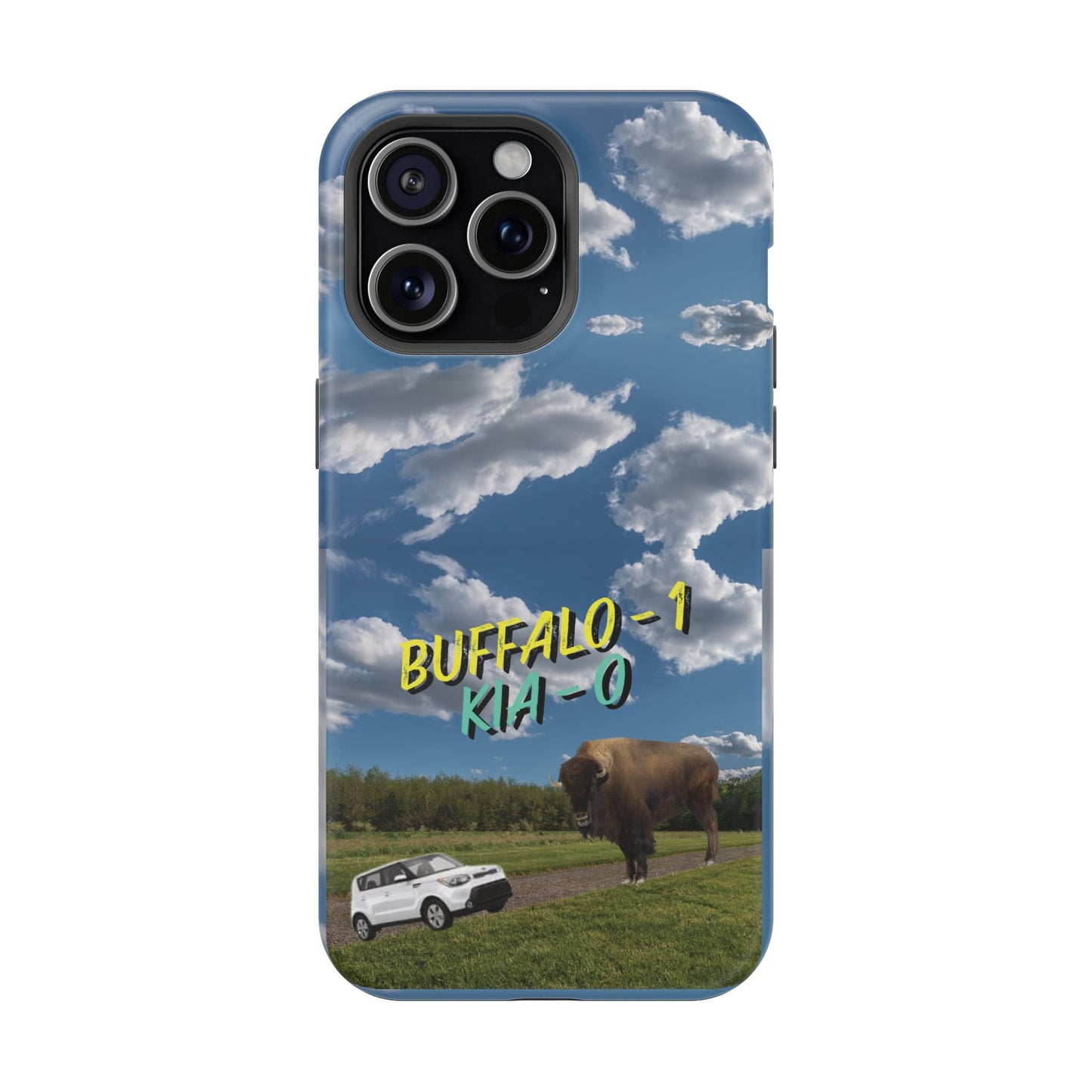 "Buffalo vs Kia" Magnetic Tough Cases