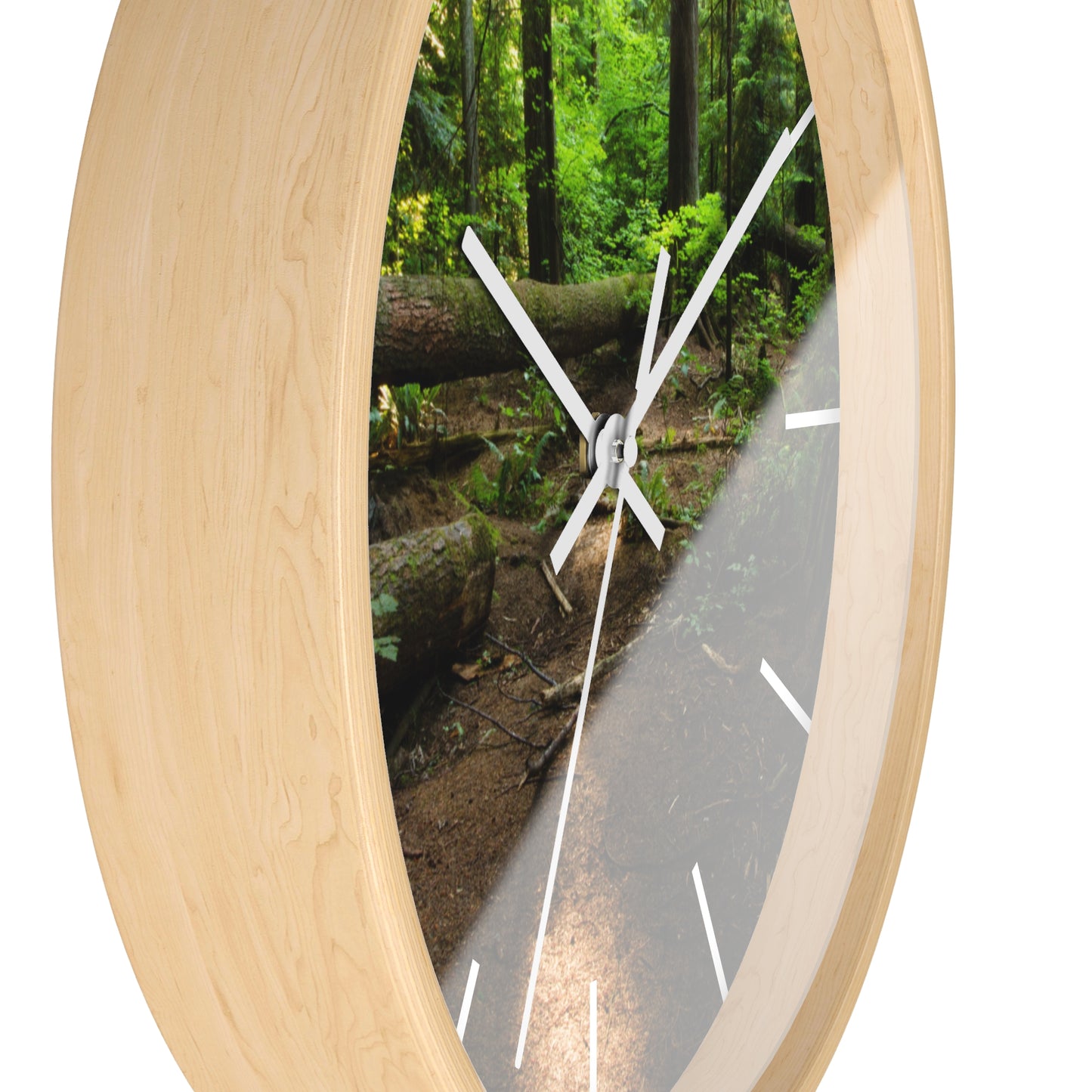 "Fallen Tree" Wall Clock