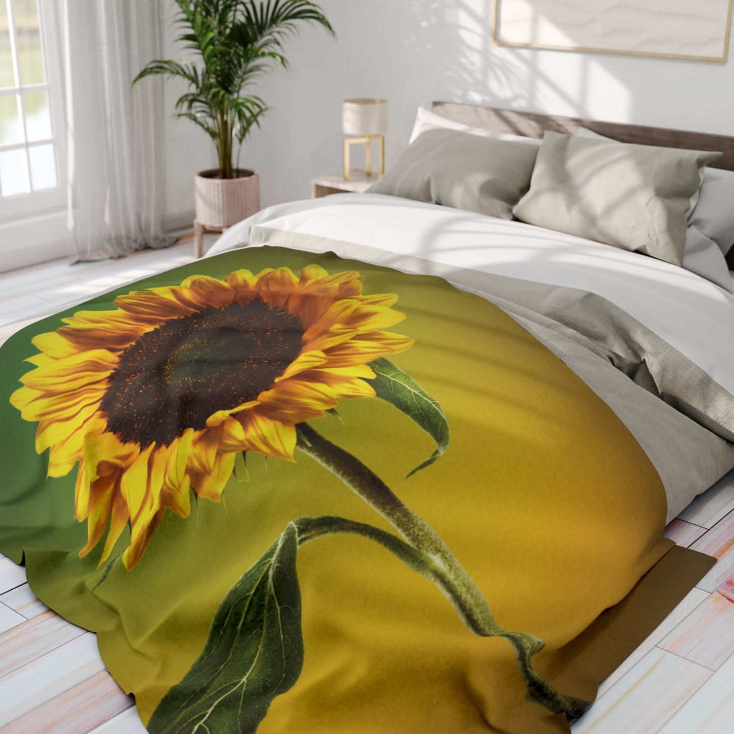 "Sunflower" Arctic Fleece Blanket