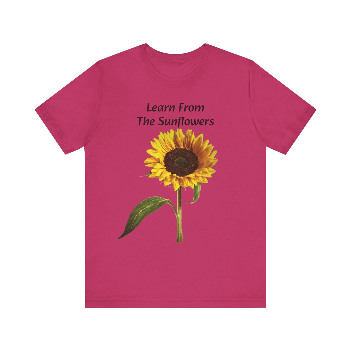 "Sunflower - Rise" Unisex Jersey Short Sleeve Tee 3