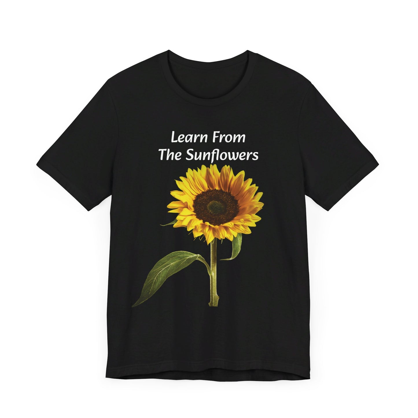 "Sunflower - Rise" Unisex Jersey Short Sleeve Tee 1