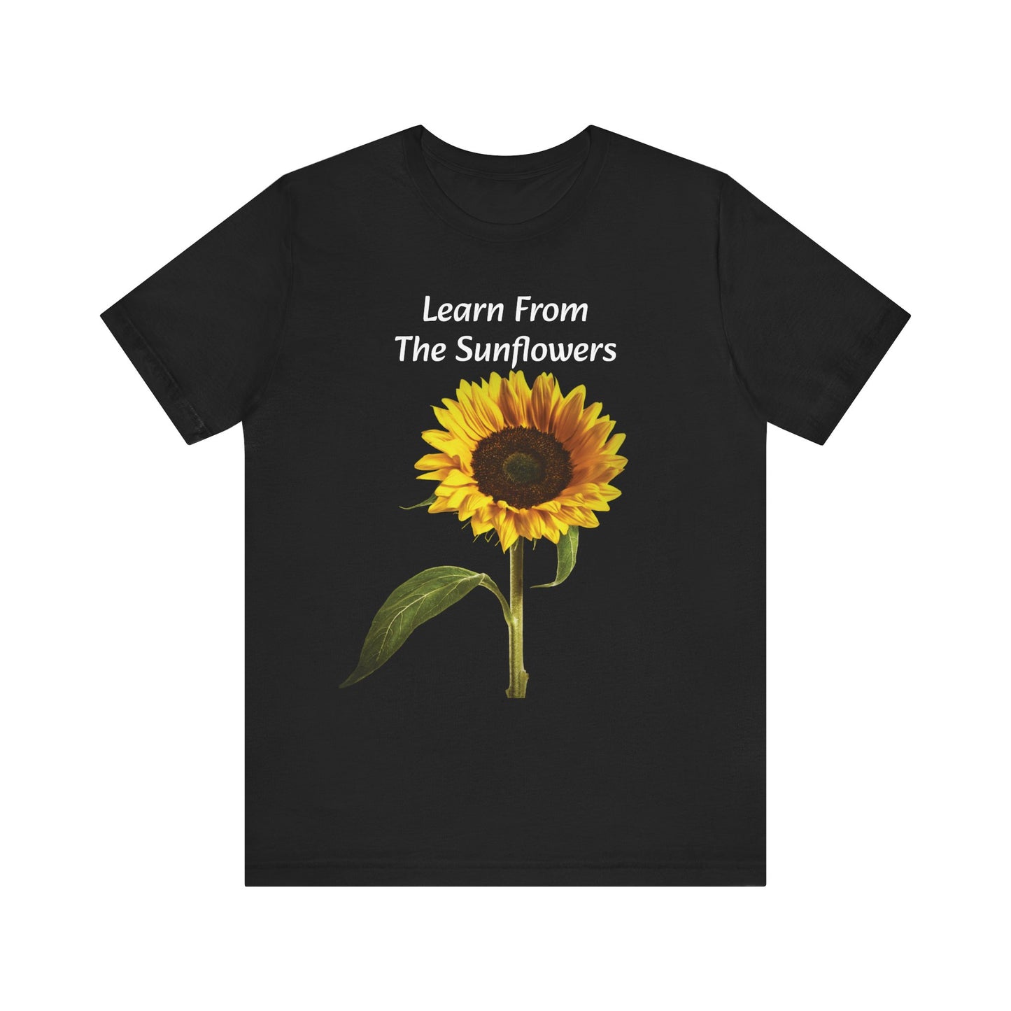 "Sunflower - Rise" Unisex Jersey Short Sleeve Tee 1