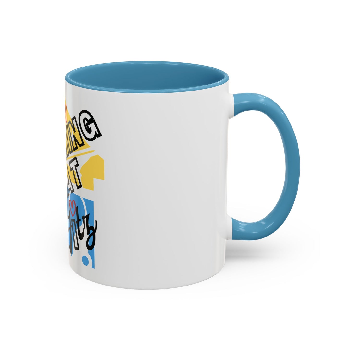 "Cleaning That Fitz" Logo Accent Coffee Mug (11, 15oz)