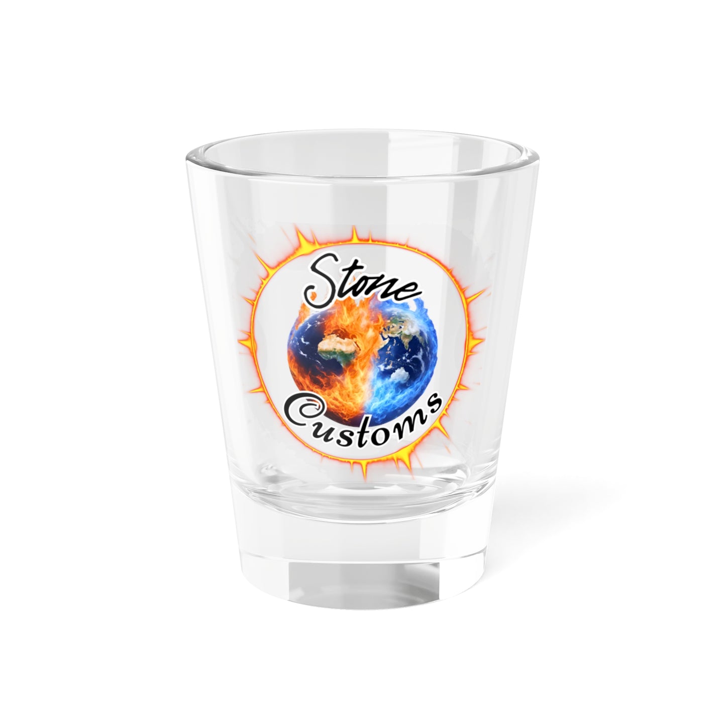 "Stone Customs" Shot Glass, 1.5oz