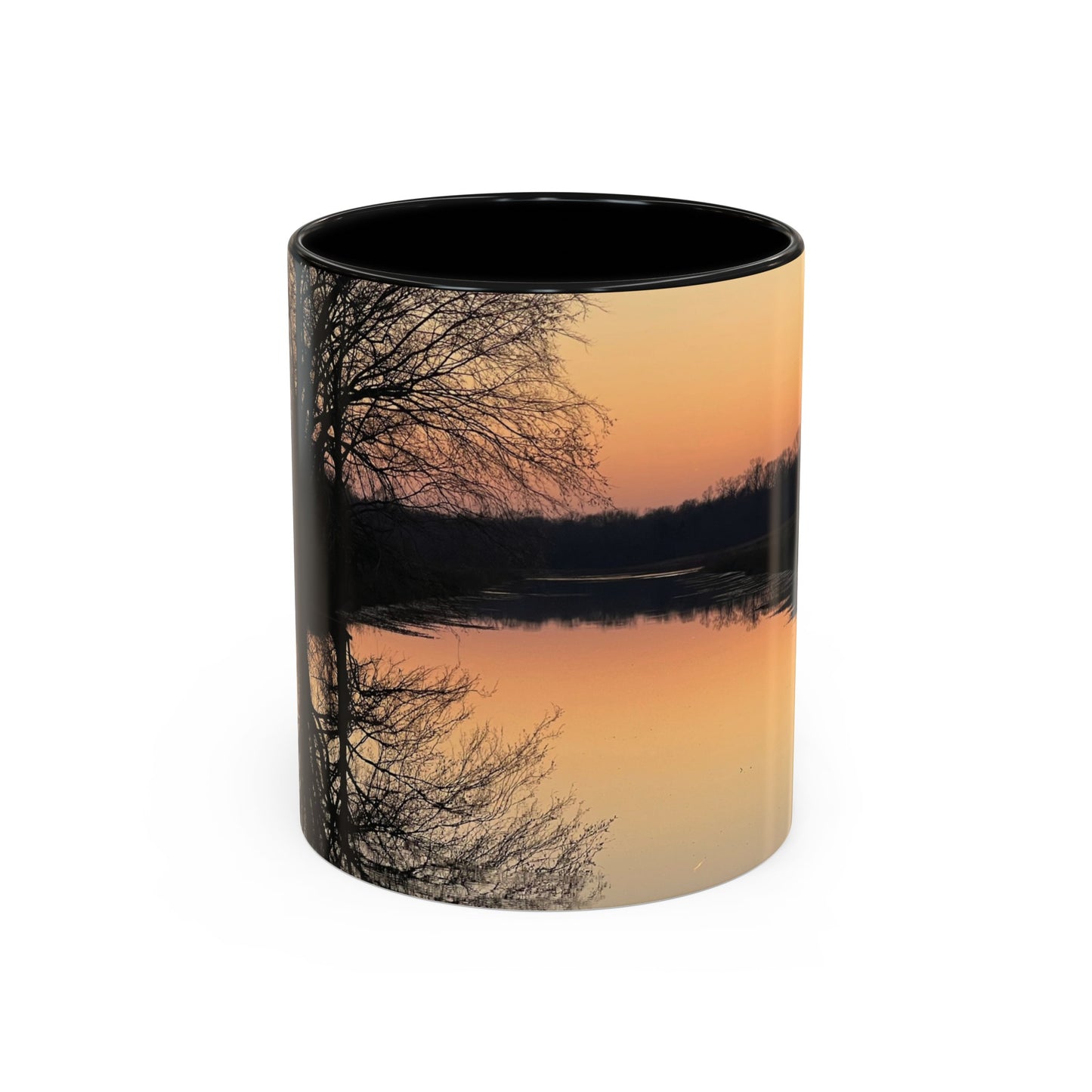 “Reflection At Sunset” Accent Coffee Mug (11, 15oz)