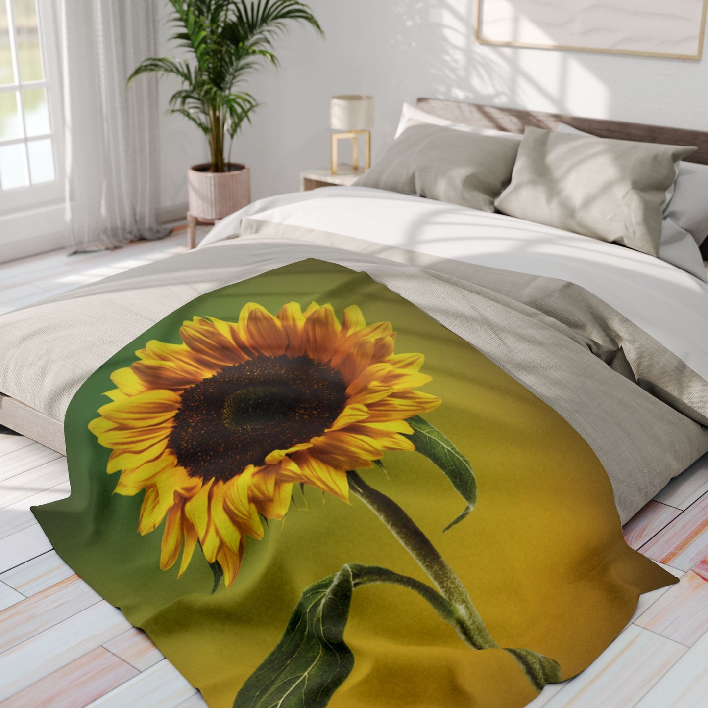 "Sunflower" Arctic Fleece Blanket