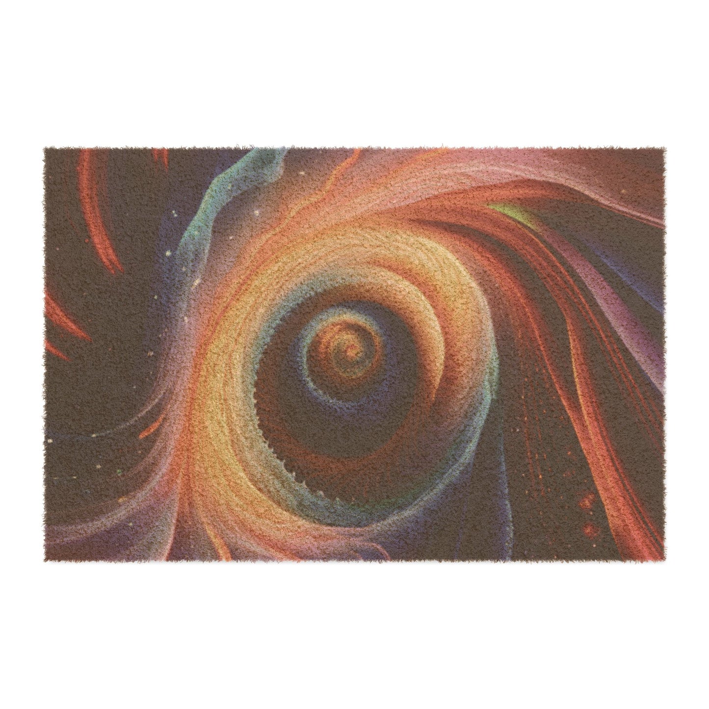 "Cosmic Spiral" Doormat