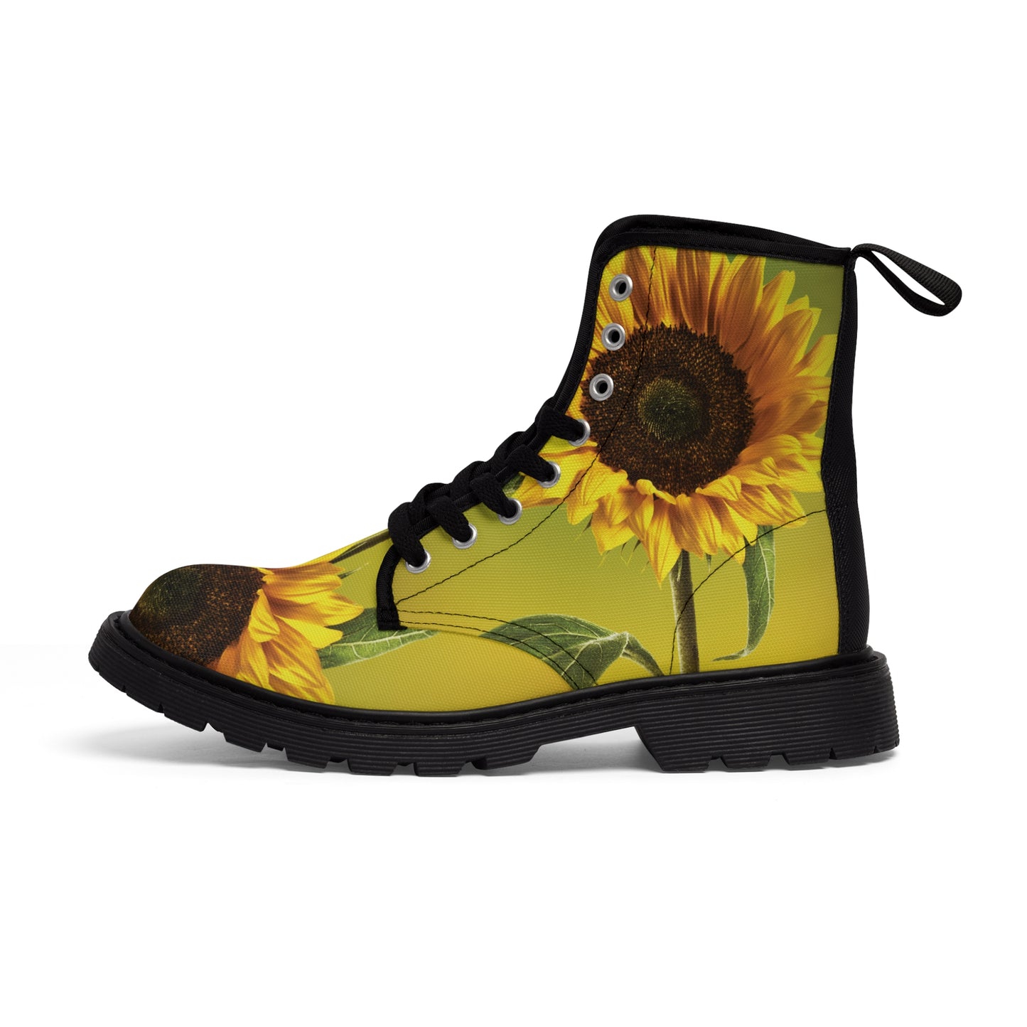 "Sunflower" Women's Canvas Boots