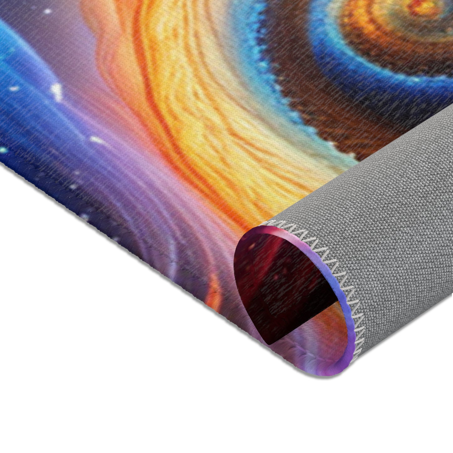 "Cosmic Spiral" Area Rugs