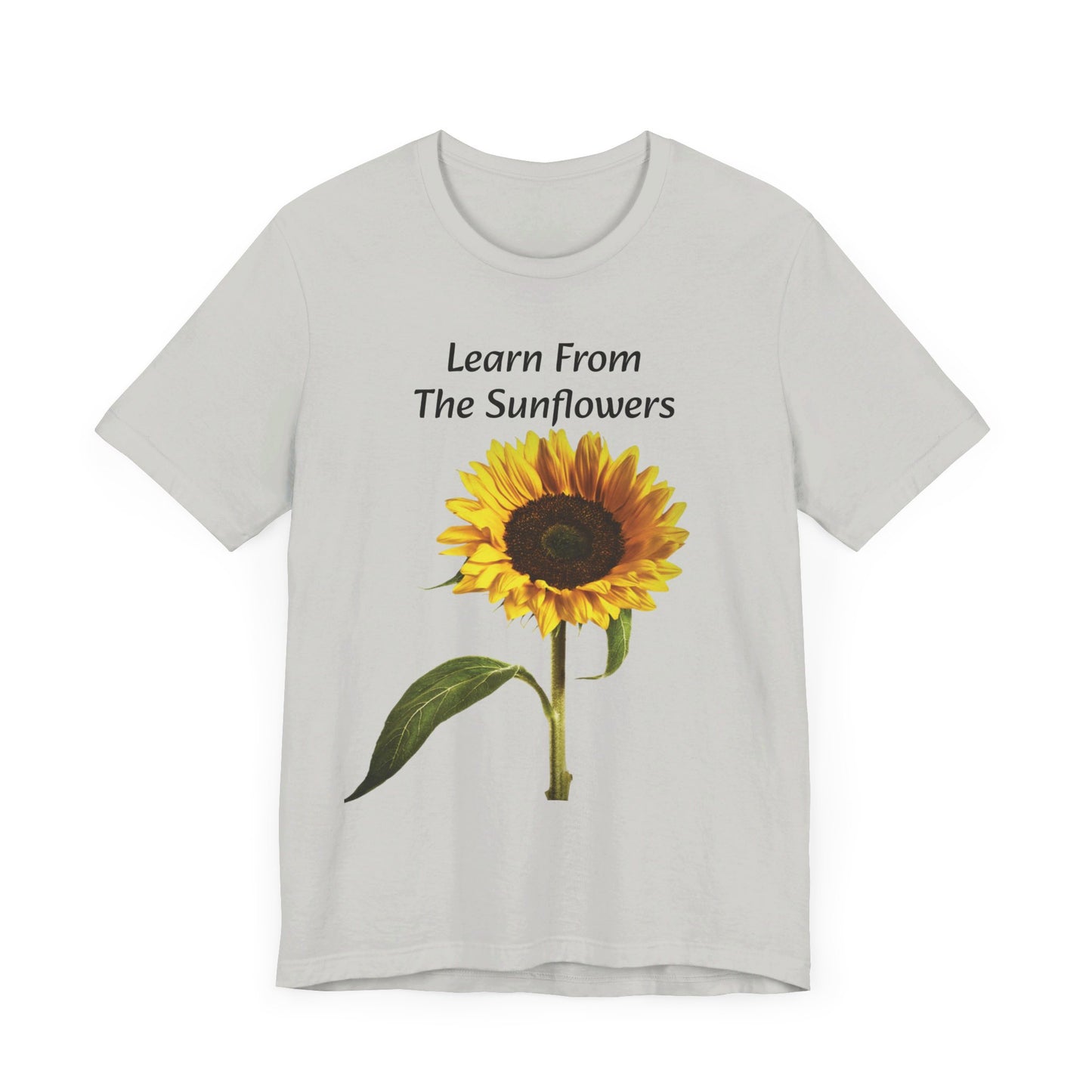 "Sunflower - Rise" Unisex Jersey Short Sleeve Tee 1