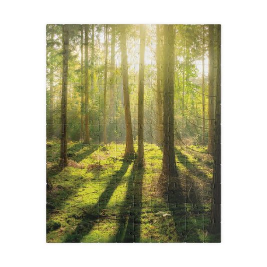 Vertical "Mossy Woodland" Puzzle (110, 252, 520, 1014-piece)