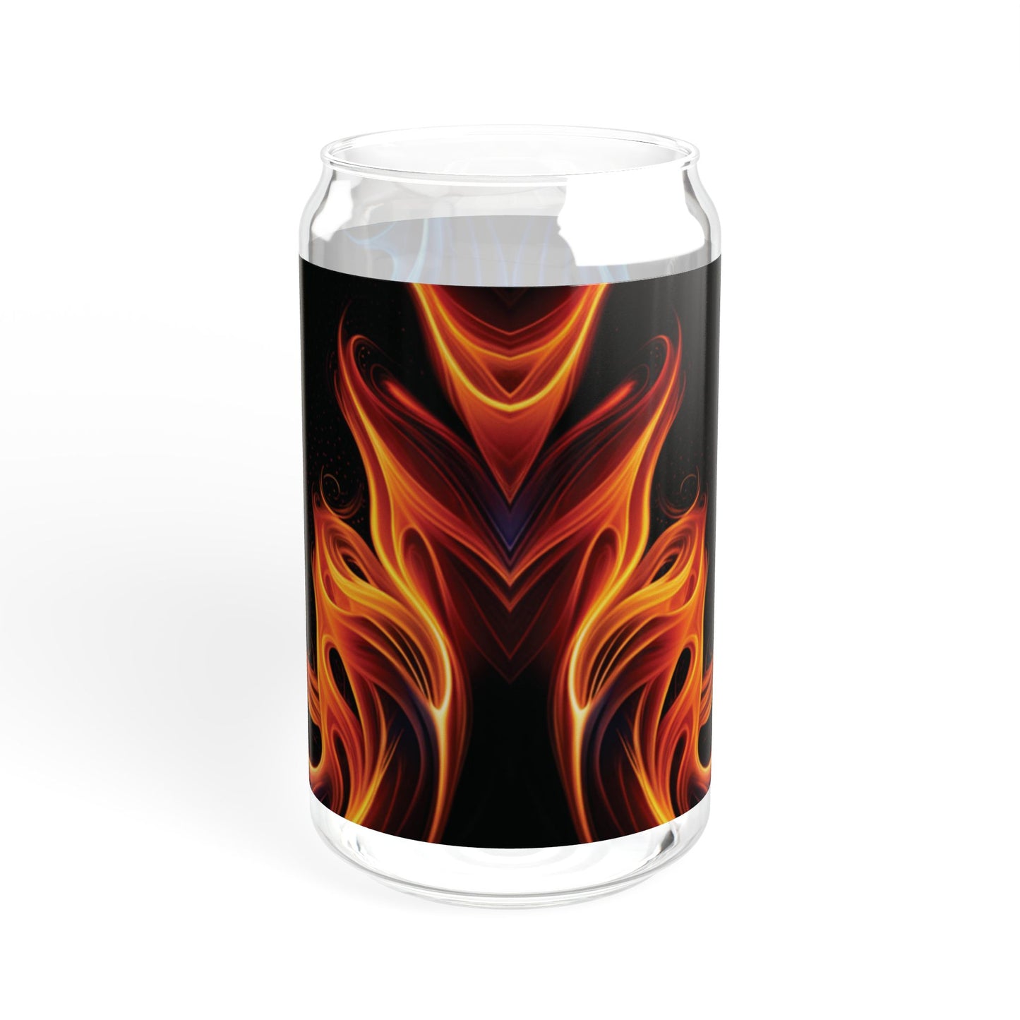 "Dancing Flames" Sipper Glass, 16oz