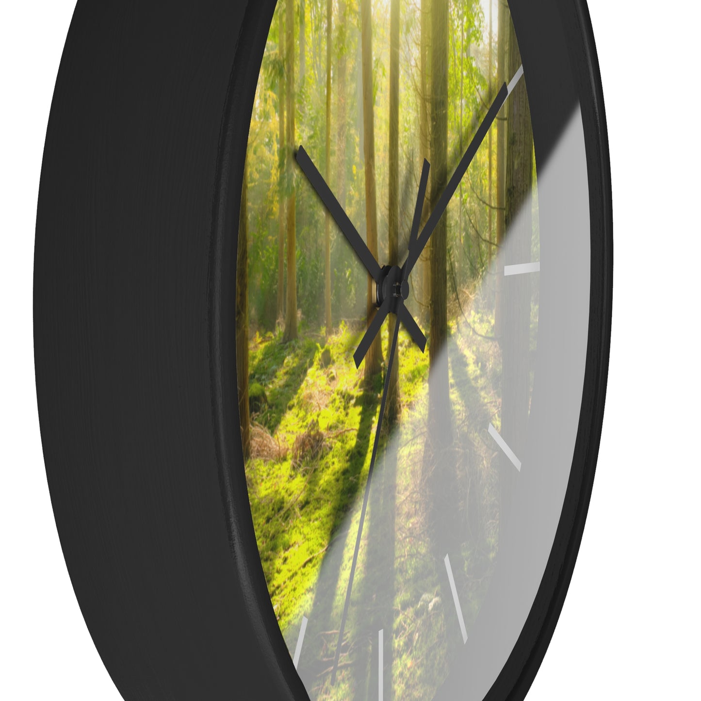 "Mossy Woodland" Wall Clock