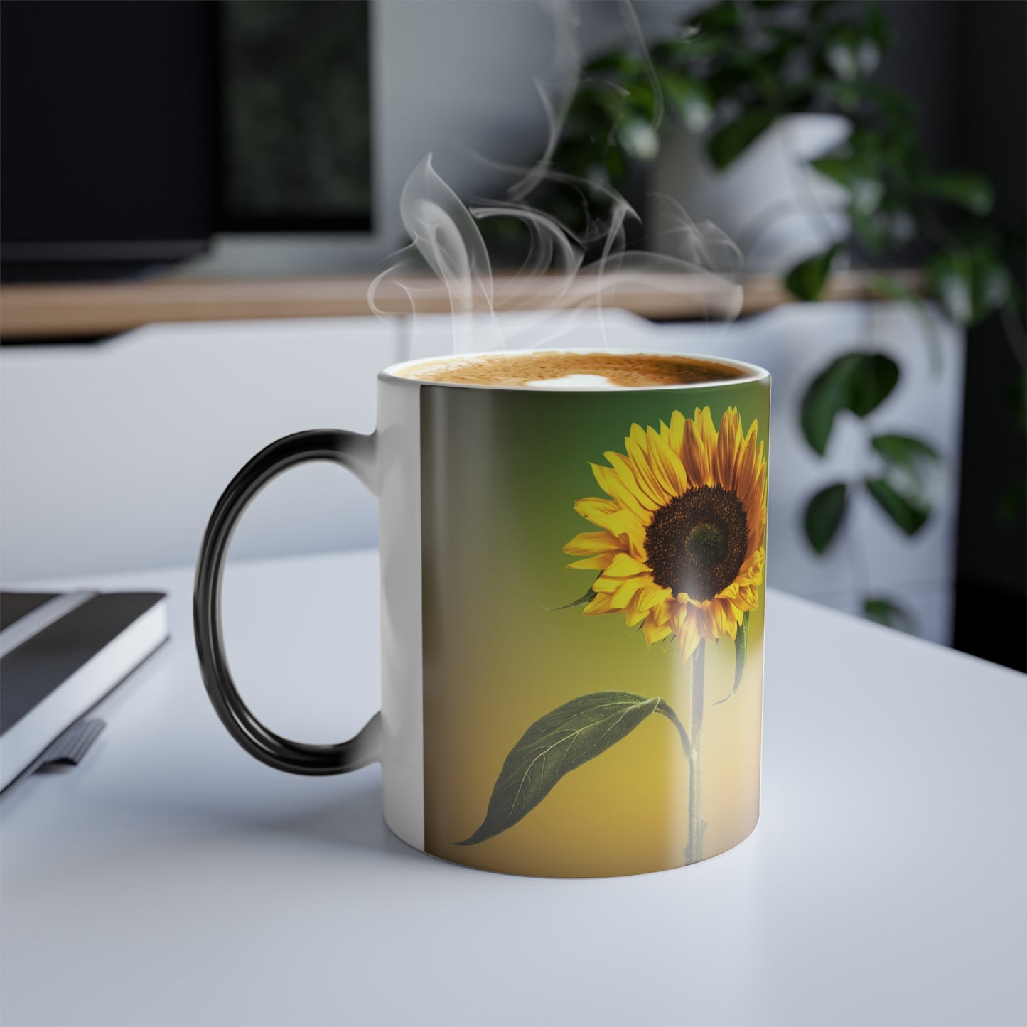 "Sunflower" Color Morphing Mug, 11oz