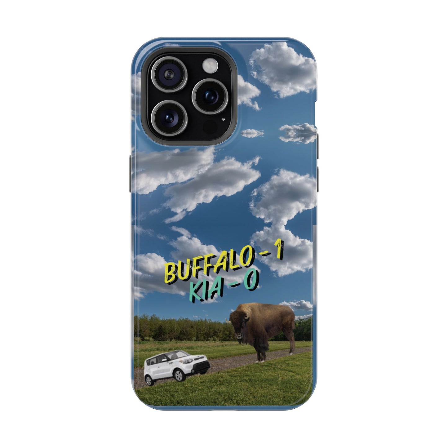 "Buffalo vs Kia" Magnetic Tough Cases