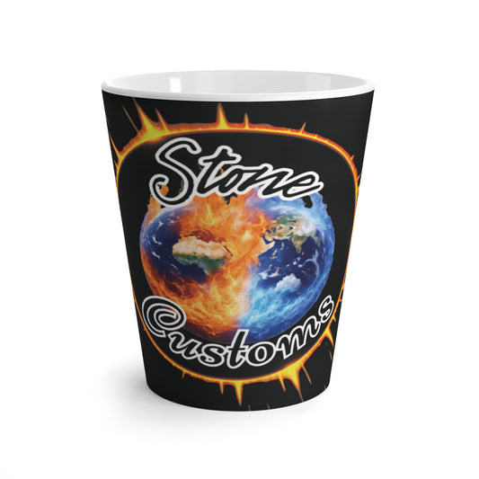 Latte Mug (Stone Customs Logo)