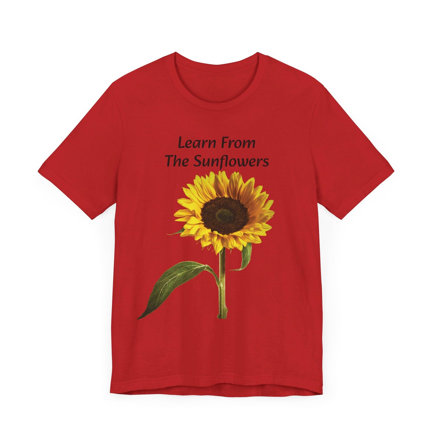 "Sunflower - Rise" Unisex Jersey Short Sleeve Tee 1