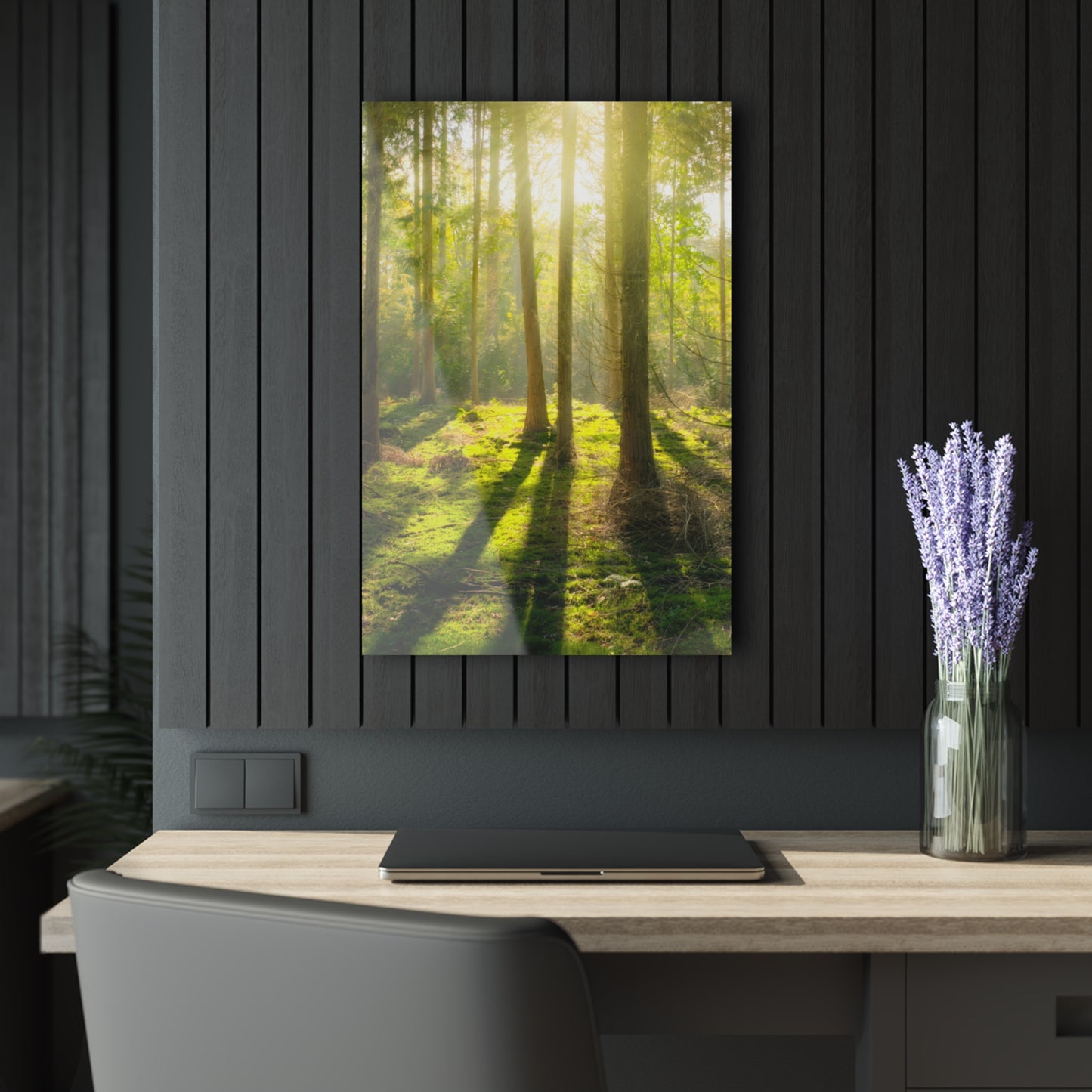 “Mossy Woodland” Acrylic Prints (French Cleat Hanging)