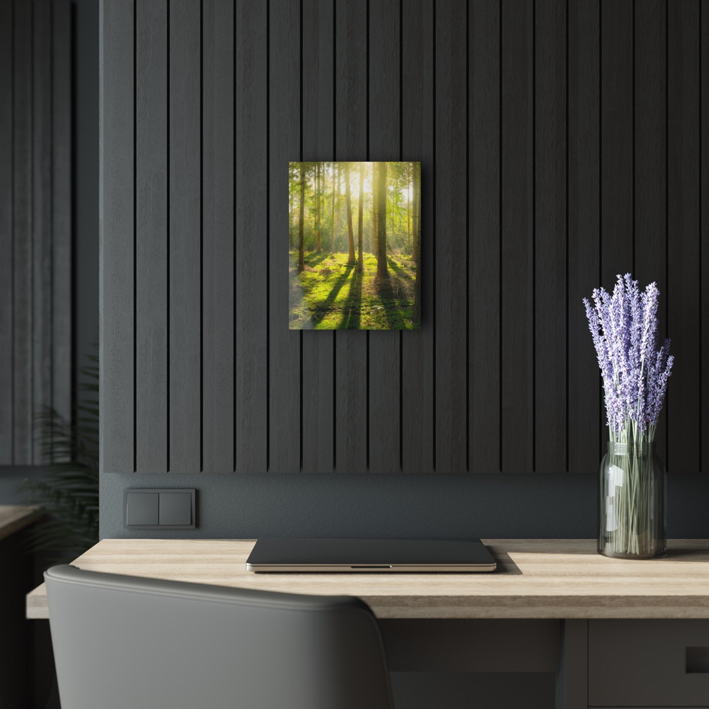 “Mossy Woodland” Acrylic Prints (French Cleat Hanging)