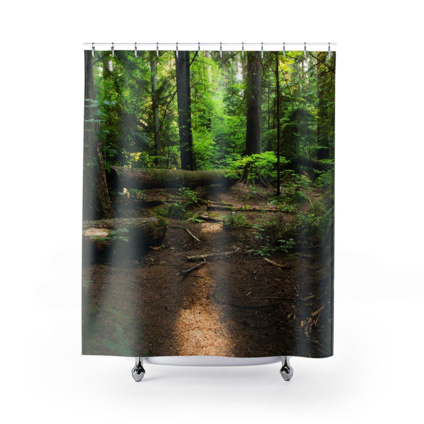 "Fallen Tree" Shower Curtain