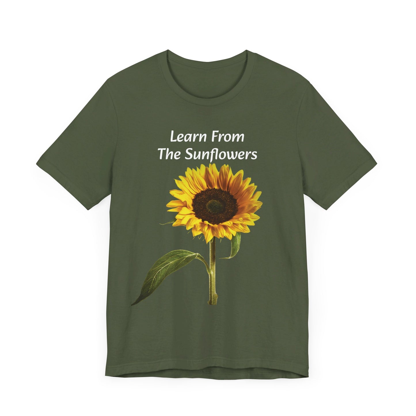 "Sunflower - Rise" Unisex Jersey Short Sleeve Tee 2