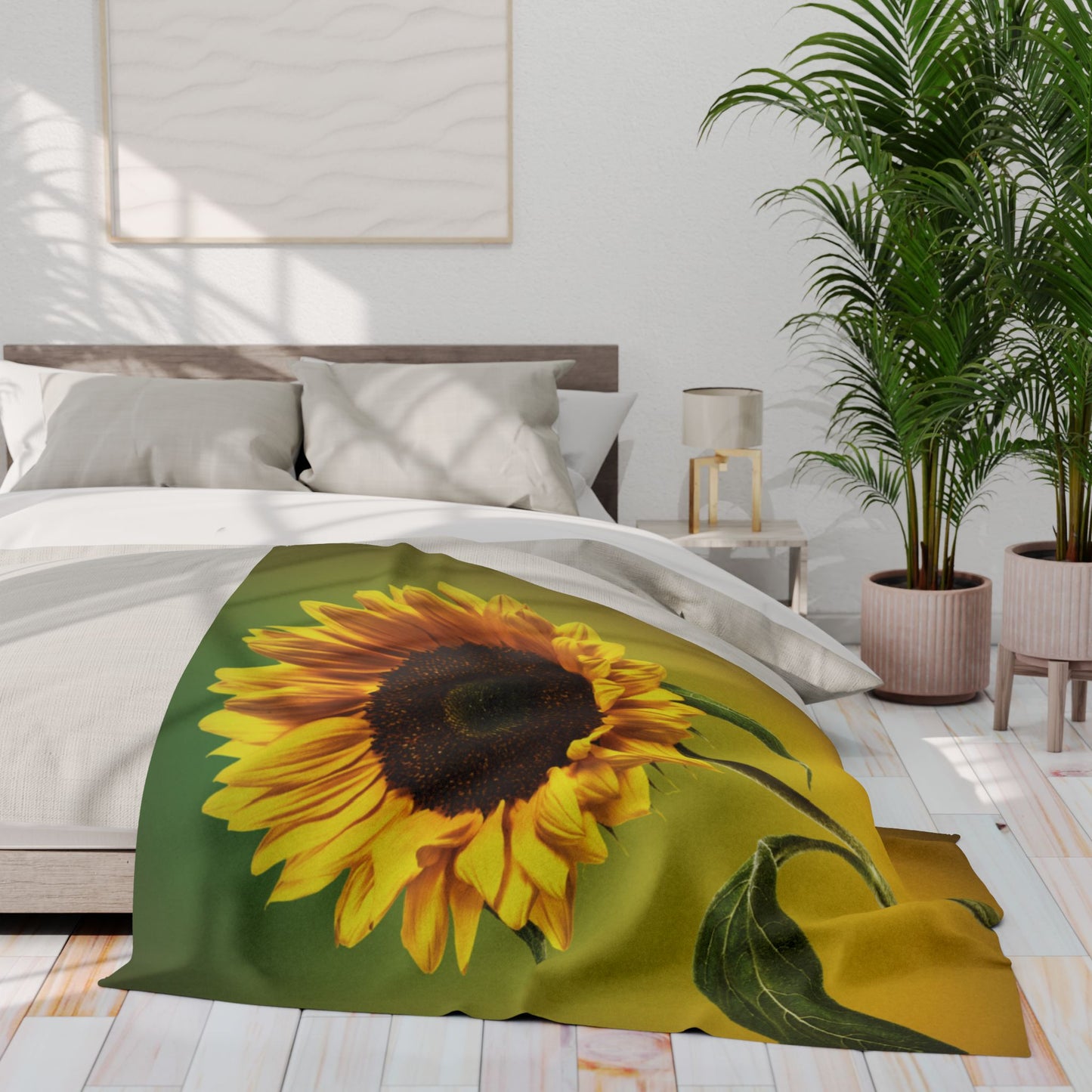 "Sunflower" Arctic Fleece Blanket