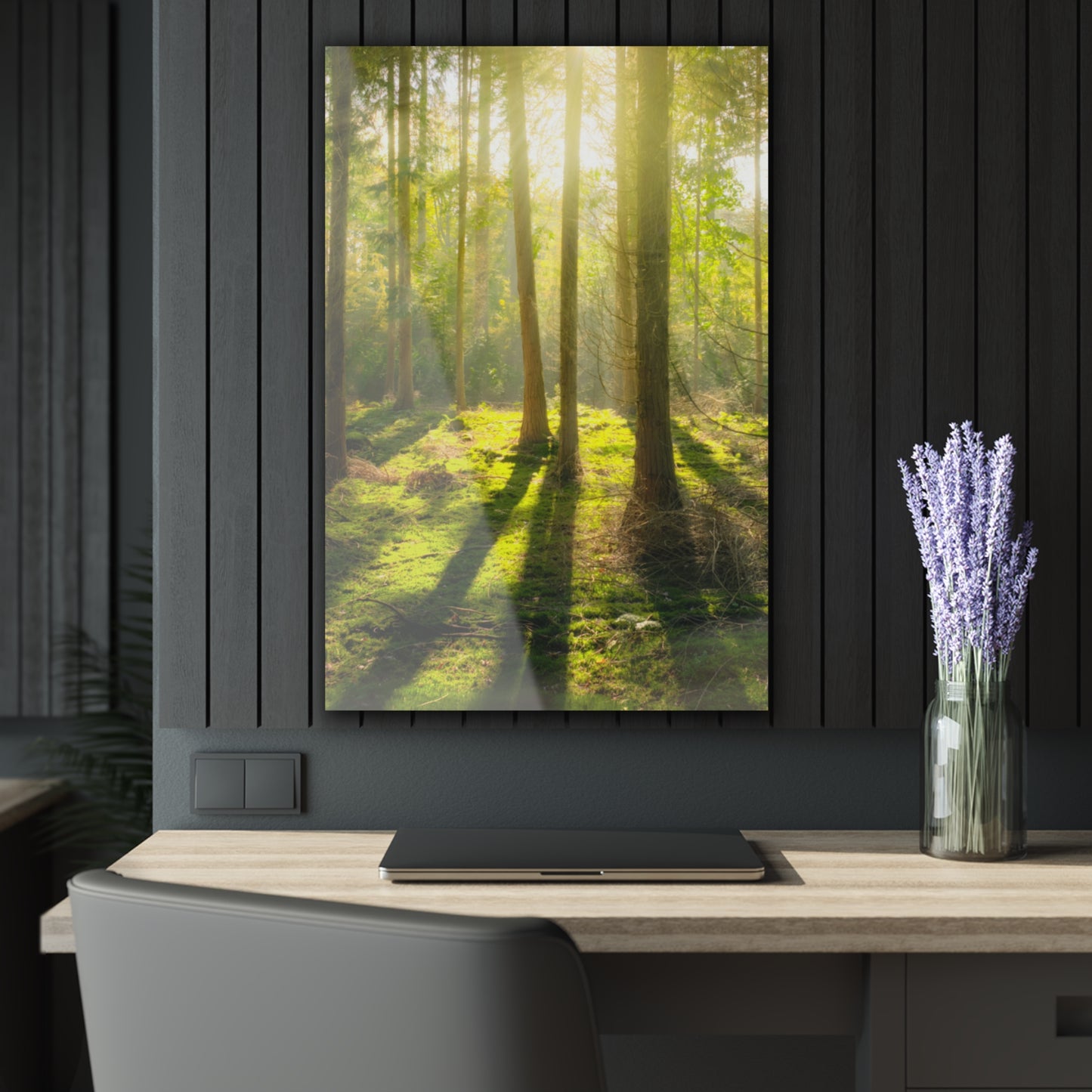 “Mossy Woodland” Acrylic Prints (French Cleat Hanging)