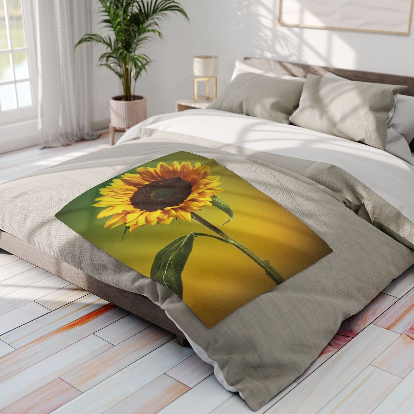 "Sunflower" Arctic Fleece Blanket