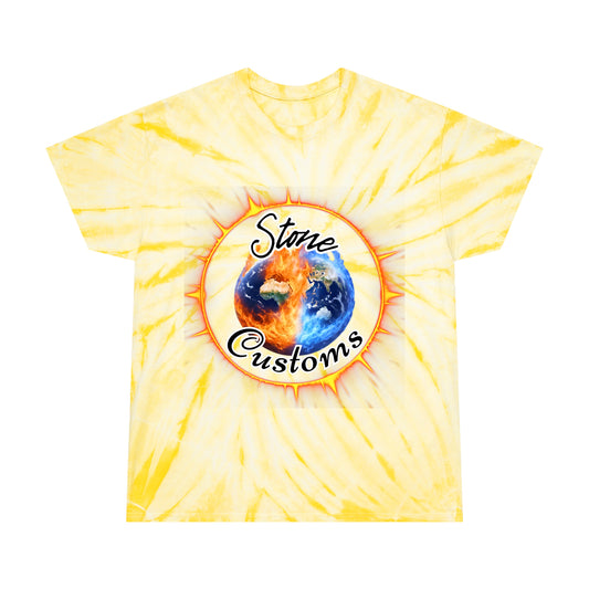 "Stone Customs" Tie-Dye Tee, Cyclone