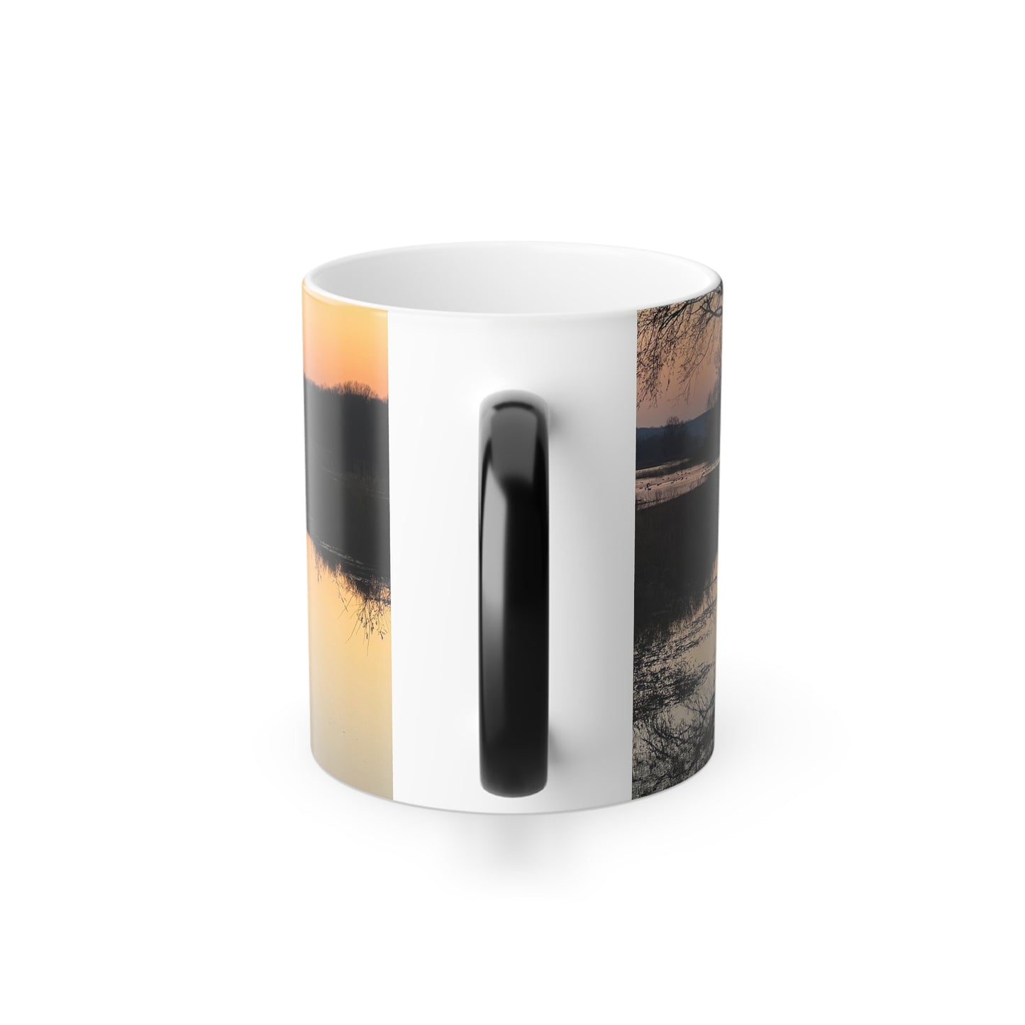 “Reflection At Sunset” Color Morphing Mug, 11oz