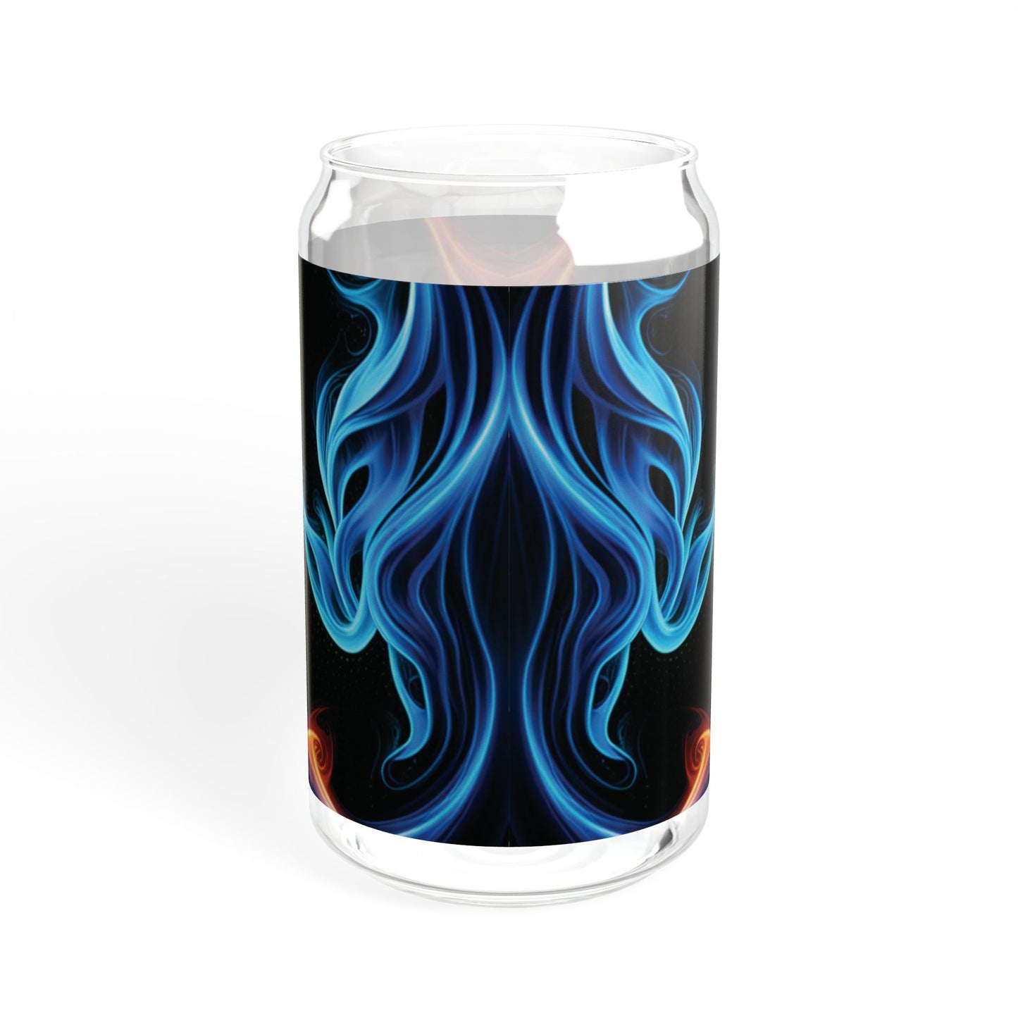 "Dancing Flames" Sipper Glass, 16oz