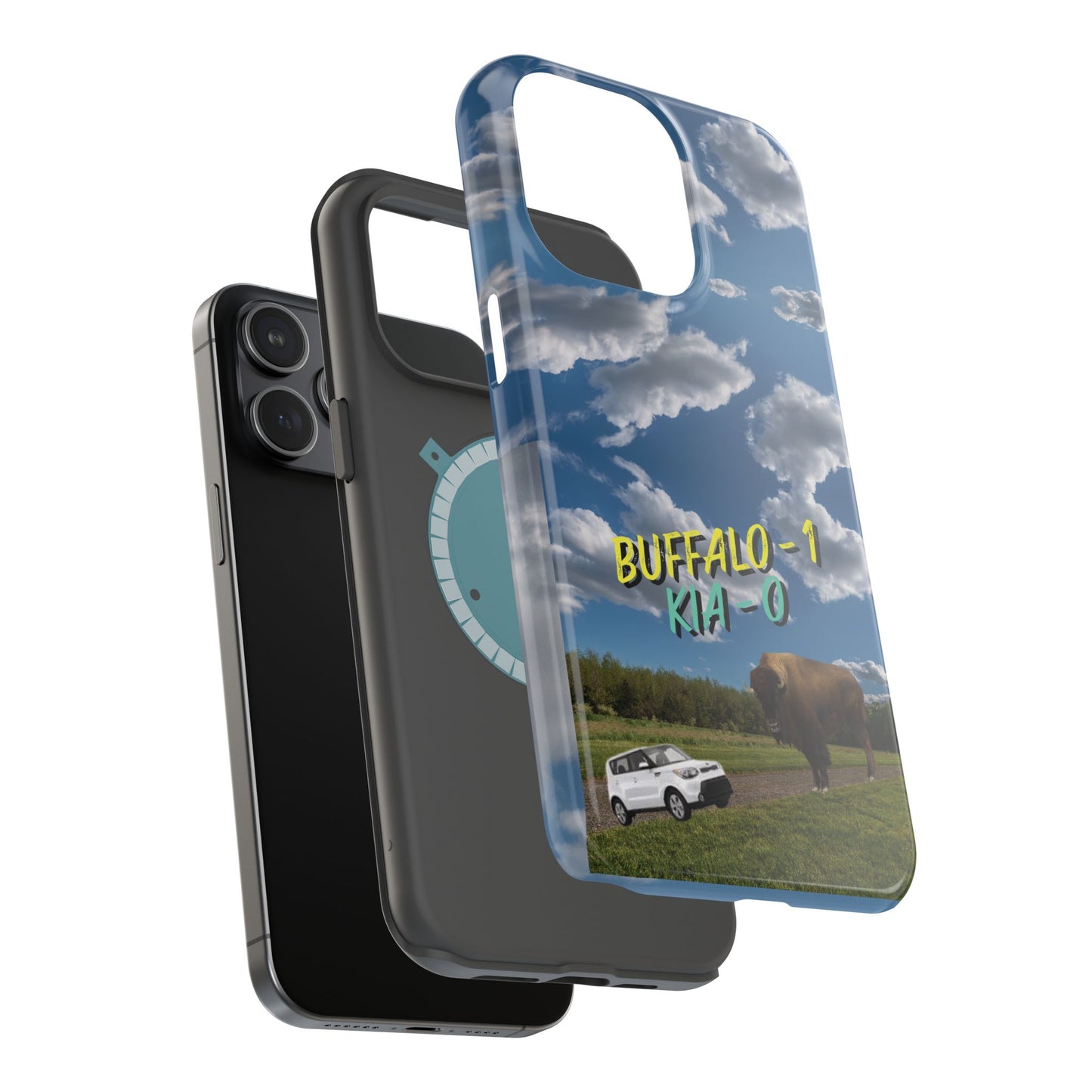 "Buffalo vs Kia" Magnetic Tough Cases