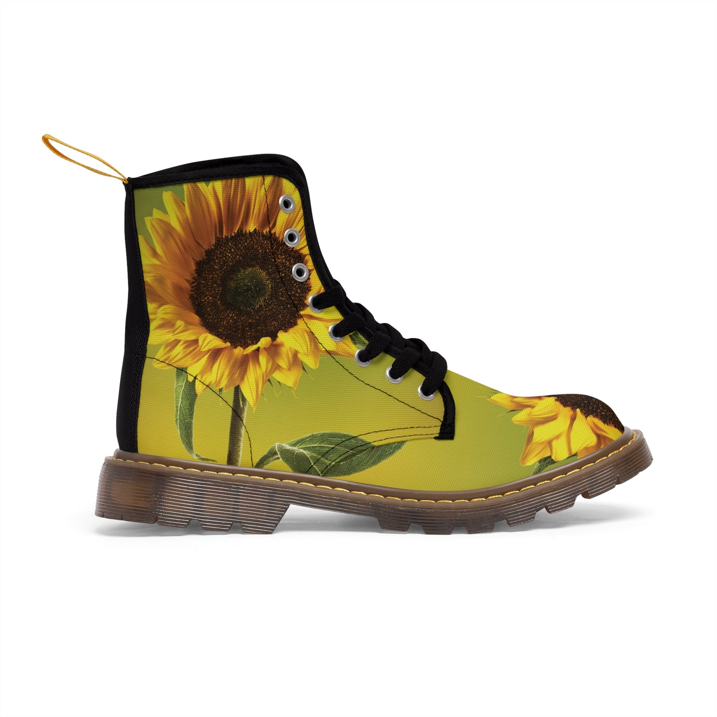 "Sunflower" Women's Canvas Boots